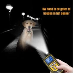 W&Z® Anti Blafband Inclusief Afstandsbediening- 3-60KG - Diervriendelijk - Zonder Schok - Vibratie/Audio/Licht - Anti Blaf Band - Water Bestendig -Hond Benodigdheden 1200x1200 1030