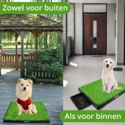 AWEMOZ Hondentoilet Kunstgras - Met 2 Matten En Opvangbak - 64x52x7,5cm - Puppy Pads - Zindelijkheidstraining Hond - Training Pads - Indoor / Outdoor Honden Toilet 15 AWEMOZ Hondentoilet Kunstgras - Met 2 Matten En Opvangbak - 64x52x7,5cm - Puppy Pads - Zindelijkheidstraining Hond - Training Pads - Indoor / Outdoor Honden Toilet -Hond Benodigdheden 1200x1200 1060