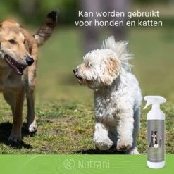 Nutrani Geurverwijderaar, 750 Ml, Natuurlijke Enzymreiniger Als Gebruiksklare Spray Met Biologische Werking, Verwijdert Geurtjes, Urine, Poep En Vlekken Van Honden En Katten -Hond Benodigdheden 1200x1200 1076