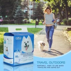 Nobleza 48WQF - Puppy Training Pads - 60 X 90 Cm - Zindelijkheidstraining -50 Stuks - L -Hond Benodigdheden 1200x1200 1120