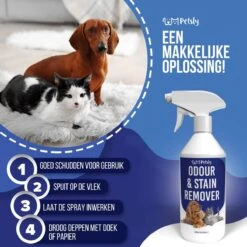 Petsly Odour & Stain Remover - Geurverwijderaars - Urine Vlekken Verwijderen Urinegeur Verwijderen Met Plantaardige Enzymen - 1L 10 Petsly Odour & Stain Remover - Geurverwijderaars - Urine Vlekken Verwijderen Urinegeur Verwijderen Met Plantaardige Enzymen - 1L -Hond Benodigdheden 1200x1200 1141