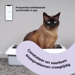 Pettadore Air Insight - Kattenbak Geurverdrijver & Teller - Actieve Zuurstof En Ionen - Oplaadbaar - Met App -Hond Benodigdheden 1200x1200 1151