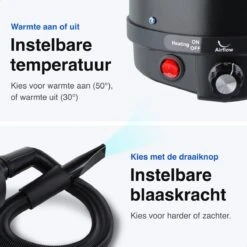 Vivid Green Waterblazer Met 3 Opzetstukken - Hondenfohn - Voor Honden - Met Geluiddemper - 2800W -Hond Benodigdheden 1200x1200 13