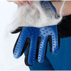 Merkloos Vachtverzorgingshandschoen