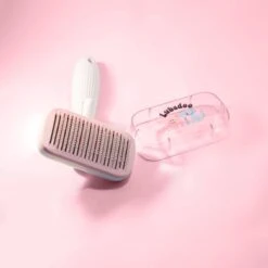 Lubadoo® - Kattenborstel - Hondenborstel - Kattenkam - Kattenhaar - Hondenhaar - Huisdierhaar Verwijderaar - Haarverwijderaar Voor Huisdieren - Langharig - Kortharig - Roze -Hond Benodigdheden 1200x1200 171