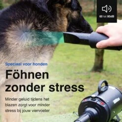 Vivid Green Waterblazer Met 3 Opzetstukken - Hondenfohn - Voor Honden - Met Geluiddemper - 2800W -Hond Benodigdheden 1200x1200 18