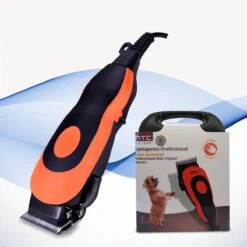 HTC Professionele Hondentondeuse - Haartrimmer Voor Honden En Katten - Krachtige Motor - Werkt Op 220V - Katten Tondeuses - Katten & Honden Trimset - Hondentrimmer - Dierentondeuse - Weinig Decibel- Met Opbergkoffer