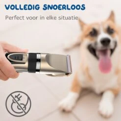 Pawwy Dieren Tondeuse Set Draadloos Voor Honden En Katten – Voor Dikke Vacht - Hondentondeuse – Hondentrimmer - Scheerapparaat - Goud -Hond Benodigdheden 1200x1200 219