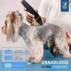YE™ Professionele Dieren/honden Tondeuse Set Extra Krachtig - Honden Trimmer - Lang Of Kortharige Huisdieren Katten & Honden - Draadloos - Weinig Geluid -Hond Benodigdheden 1200x1200 233