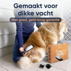 Happysnoots Hondentondeuse Draadloos Voor Dikke Vacht - Tondeuse Hond & Kat - Hondentrimmer - Professioneel Dieren Tondeuse -Hond Benodigdheden 1200x1200 235