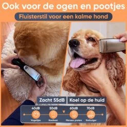 Happysnoots Hondentondeuse Draadloos Voor Dikke Vacht - Tondeuse Hond & Kat - Hondentrimmer - Professioneel Dieren Tondeuse -Hond Benodigdheden 1200x1200 237