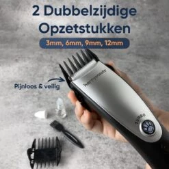 Happysnoots Hondentondeuse Draadloos Voor Dikke Vacht - Tondeuse Hond & Kat - Hondentrimmer - Professioneel Dieren Tondeuse -Hond Benodigdheden 1200x1200 239