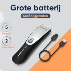 Happysnoots Hondentondeuse Draadloos Voor Dikke Vacht - Tondeuse Hond & Kat - Hondentrimmer - Professioneel Dieren Tondeuse -Hond Benodigdheden 1200x1200 240