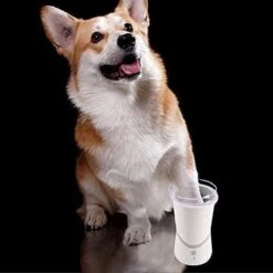 Merkloos Elektrische Hondenpootreiniger Draagbare Pet Voetenreinigingsborstel Zuigerkom Hondenvoetenreiniger Wasmachine Zachte Siliconenborstels Voor Modderige Poten Oplaadbare USB -Hond Benodigdheden 1200x1200 27