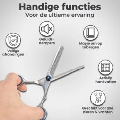 VoordeelShop 7-Delige Huisdier Knipset Met Etui - Trimmen Hond - Honden Schaar - Effileerschaar Hond - Huisdier Trimmer - Huisdier Knippen - Knipschaar Haar - Haar Schaar - Kapper - Kapperset - Scharenset -Hond Benodigdheden 1200x1200 271