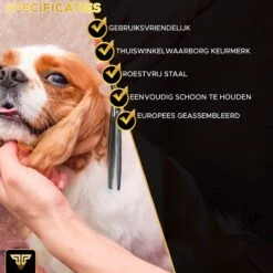 Toivo Schaar Voor Dieren - Zilver - Effileerscharen - Honden Scharenset - Dierenschaar - Set 5 Stuks - Trimscharen - Trimset - Uitdunschaar Hond - Schaar Honden -Hond Benodigdheden 1200x1200 282