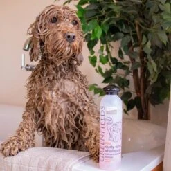 Greenfields - Hondenshampoo Voor Krullende Vacht - Extra Volume En Goede Doorkambaarheid - 270 Ml - Hondenshampoo Krullende Vacht -Hond Benodigdheden 1200x1200 344