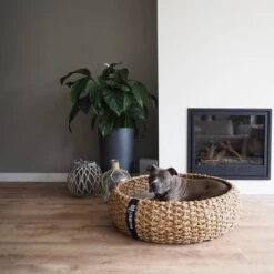 District 70 COCOON - Luxe Hondenmand Van Duurzaam Hoogwaardig Riet Met Zacht Kussen - Maten S/M/L - Large -Hond Benodigdheden 1200x1200 514