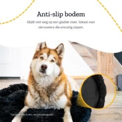 All 4 Pets Supply® Hondenmand Donut - Maat XL - Geschikt Voor Honden Tot 100 Cm - Hondenkussen - Zwart -Hond Benodigdheden 1200x1200 528