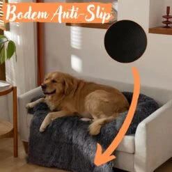 Origineel Hondendeken Voor Bank– Hondenkleed Fluffy – Pluche Hondenbed - Hondenmand Premium - Volledig Afritsbaar -Hond Benodigdheden 1200x1200 639