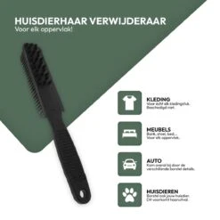 STACK Huisdierhaar Verwijderaar | Rubber - Pluizenborstel - Ontpluizer - Meubelborstel - Ontharingsborstel - Kledingborstel - Hondenhaar En Kattenhaar Verwijderen - Haarverwijderaar - Haren Verwijderen - Honden En Katten Borstel - Hondenkam -Hond Benodigdheden 1200x1200 68