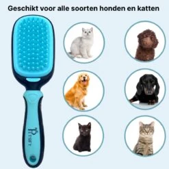 Petsify - Dierenborstel - Professionele 5 In 1 Hondenborstel - Voor Hond En Kat - Tweezijdig - Hondenkam - Kattenborstel - Kattenkam -Hond Benodigdheden 1200x1200 71