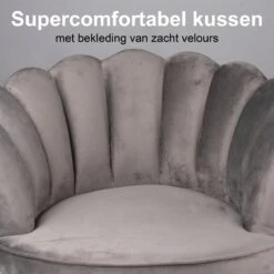 Maxxpro Katten- En Hondenstoel - Grijs - Verhoogd Met Houten Poten - Fluweel Materiaal - 61.5 X 52 X 33 CM - Huisdieren Tot 80 KG -Hond Benodigdheden 1200x1200 751