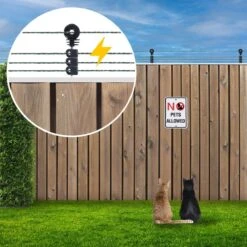 Katten Schrikdraad Set Voor Op De Schutting -Hond Benodigdheden 1200x1200 882