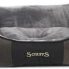 Hondenmand Zacht En Stevig, Anti-Slip En Wasbaar - Scruffs Chester Box Bed - In Grijs En Bruin In Maat S Tot XL - Kleur: Grijs, Maat: Extra Large