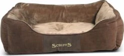 Hondenmand Zacht En Stevig, Anti-Slip En Wasbaar - Scruffs Chester Box Bed - In Grijs En Bruin In Maat S Tot XL - Kleur: Grijs, Maat: Extra Large -Hond Benodigdheden 1200x548