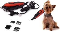 HTC Professionele Hondentondeuse - Haartrimmer Voor Honden En Katten - Krachtige Motor - Werkt Op 220V - Katten Tondeuses - Katten & Honden Trimset - Hondentrimmer - Dierentondeuse - Weinig Decibel- Met Opbergkoffer -Hond Benodigdheden 1200x640