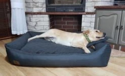 Merkloos Hondenmand Antraciet 120x90 Cm - Wasbaar Hondenkussen - Waterdicht Hondenbed -Hond Benodigdheden 1200x727 1