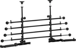 Hondenrek Auto - Hondenrek - Autorek Hond - Bagagerek - Verstelbaar - Staal - Zwart -Hond Benodigdheden 1200x758 2