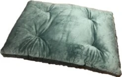 Boefje Hondenkussen - 80 X 120 Cm - Fluweel - Lichtgroen -Hond Benodigdheden 1200x764