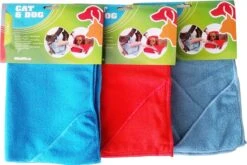 Dierenhanddoek Microvezel - Honden En Katten - Incl. Handvatten - 40x60 Cm - Lichtblauw -Hond Benodigdheden 1200x800 3