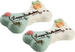 Lolo Pets Cake For Dog Happy Birthday 250 G - Hondensnacks - 2 X Vlees&Groente