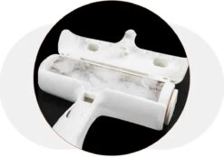 Merkloos Hoogwaardige - Huisdierhaar Verwijderaar - Hondenhaar - Pluizenborstel - Ontharingsborstel - Wit -Hond Benodigdheden 1200x847 2