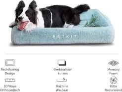 PETKIT® Four Season - Hondenmand - Kattenmand - Wasbaar - Memory Foam - Maat L -Hond Benodigdheden 1200x909