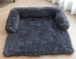 Zootic Fluffy Hondenkussen Hondenmand Hondenbed - Grijs 100 X 90 Cm -Hond Benodigdheden 1200x936
