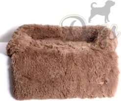 Dogs&Co Zachte Fluffy Hondenmat Voor Bank Maat L Khaki 120x90cm - Hondenmand -Hond Benodigdheden 1200x999 1