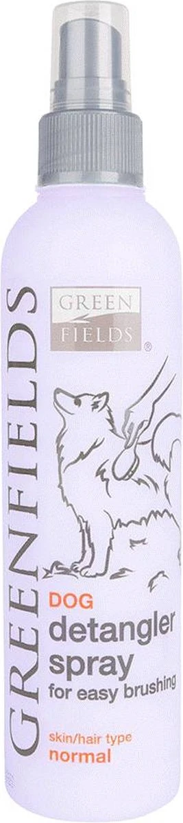 Greenfields Anti-Klit Spray Voor Honden - Ideaal Voor Honden Met Lange Of Krullende Vacht - 270 Ml 1 Greenfields Anti-Klit Spray Voor Honden - Ideaal Voor Honden Met Lange Of Krullende Vacht - 270 Ml