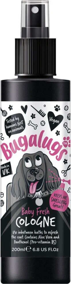 Bugalugs - Vachtverzorging Hond - Baby Fresh Gift Set - Hondenshampoo - Hondenparfum - Anti-klit Spray - 650 Ml - Kerstcadeau -Hond Benodigdheden 303x1200