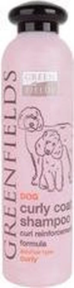 Greenfields - Hondenshampoo Voor Krullende Vacht - Extra Volume En Goede Doorkambaarheid - 270 Ml - Hondenshampoo Krullende Vacht -Hond Benodigdheden 310x1200
