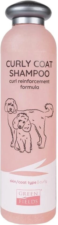 Greenfields - Hondenshampoo Voor Krullende Vacht - Extra Volume En Goede Doorkambaarheid - 270 Ml - Hondenshampoo Krullende Vacht -Hond Benodigdheden 311x1200