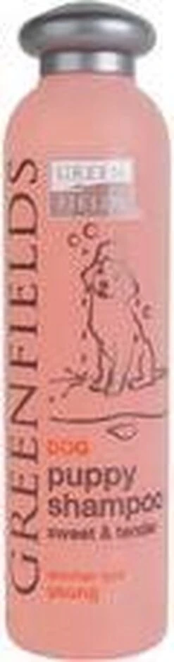 Greenfields - Milde Hondenshampoo Puppy - Zachte Shampoo Met Babypoeder Geur - Inhoud 270 Ml Of 5 Liter - 270 Ml -Hond Benodigdheden 315x1200