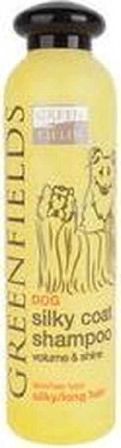 Greenfields Hondenshampoo Voor Langharige Vacht - Zorgt Voor Een Zijdezachte Glanzende Vacht - Inhoud 270 Ml - Hondenshampoo Langharige Vacht -Hond Benodigdheden 324x1200