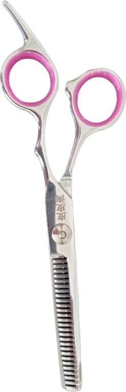 Professor Q - Professionele Effileerschaar - Uitdunschaar - Uitdunschaar Kapper RVS - Kappersschaar - Schaar - Blauw - Coupeschaar - Haar - Knipschaar - Knippen - Kapper Set - Kapper - Premium Uitdun Schaar - Ergonomisch -Hond Benodigdheden 387x1200