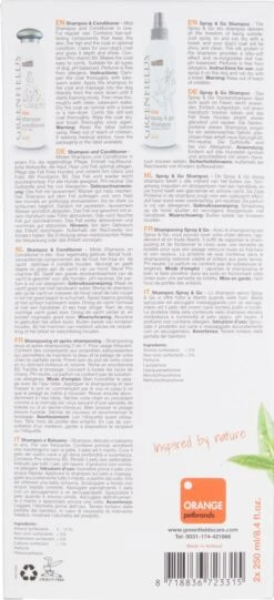 Greenfields Vacht Verzorging Set Voor Honden Shampoo, Conditioner & Droogshampoo -Hond Benodigdheden 548x1200