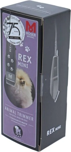 Moser Rex Mini Trimmer -Hond Benodigdheden 559x1200
