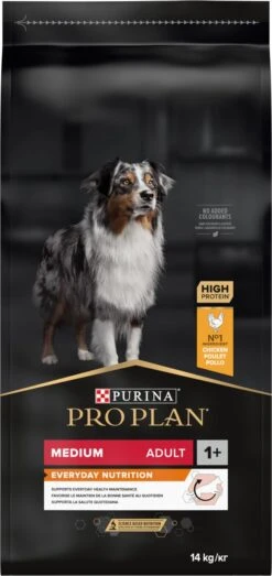 Pro Plan Medium Adult Everyay Nutrition - Honden Droogvoer - Kip - 14 Kg -Hond Benodigdheden 567x1200